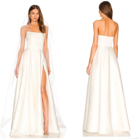 Sau Leex REVOLVE Heidi Gown in White